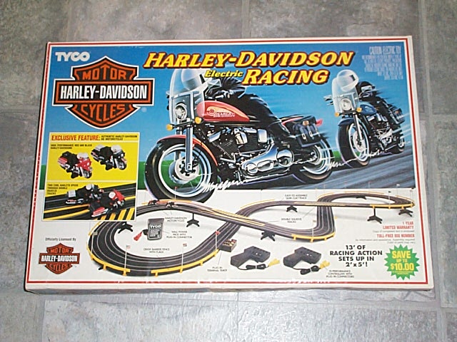 tyco harley davidson electric racing